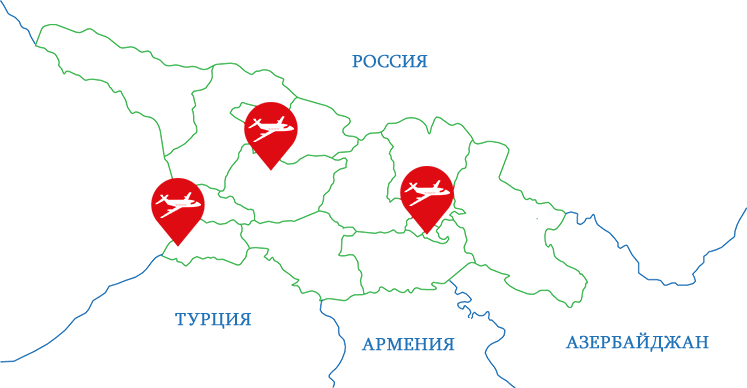 Map of Georgia
